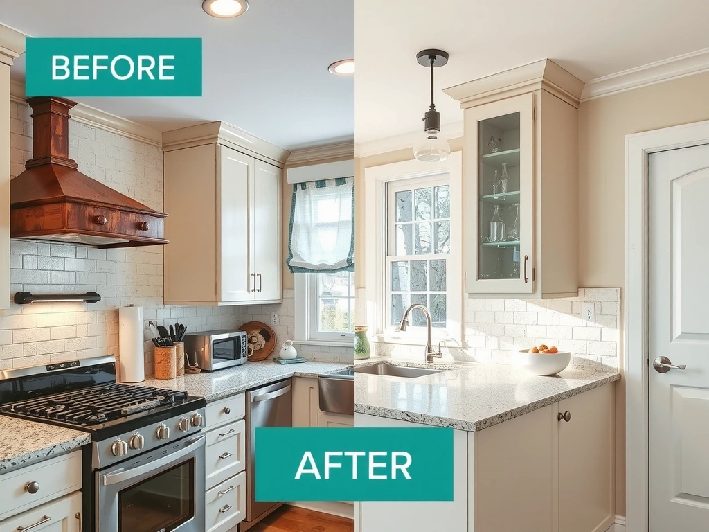 Kitchen Transformation Before & After