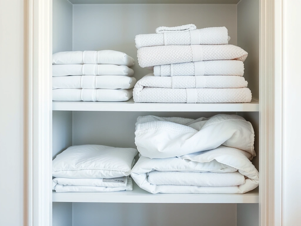 Organized home storage representing managed data